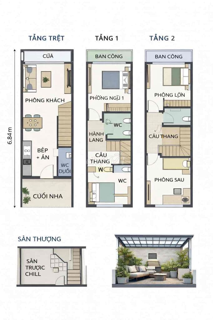 🏠 Bán nhà Quận 10 – hẽm nhựa 6m – đối diện Sân Phú Thọ – 4.8 tỷ TL - Ảnh 3