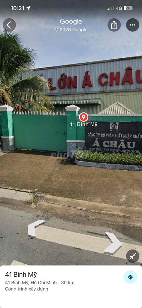 Dất dep 2 MT khu dan cu ổn định duong Binh My