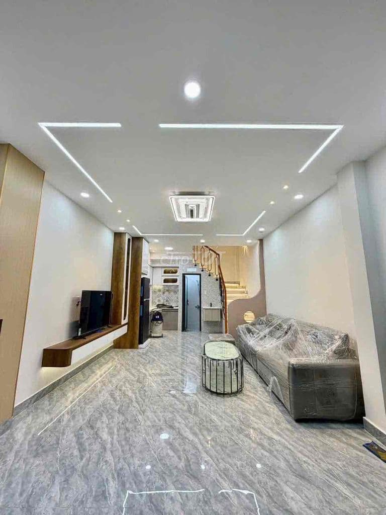 Nhà mới 1 trệt lửng 2 lầu st 3PN 4WC - Hẻm Lê Trung Đình - Giá 5.85 ty - Ảnh 2