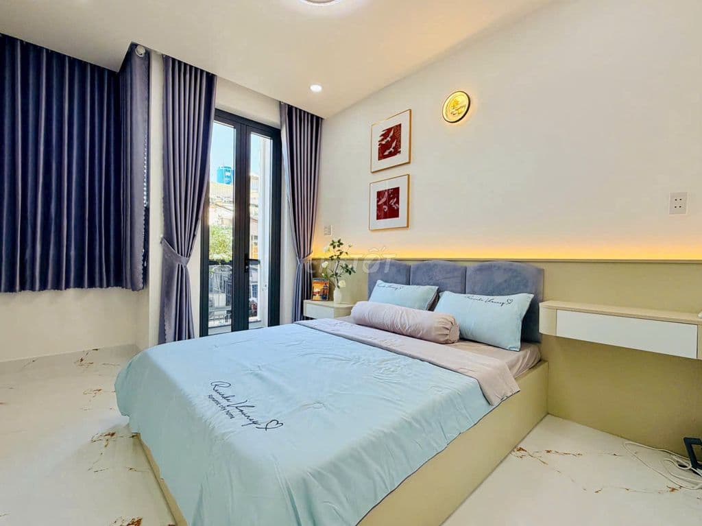 GV - HẺM THÔNG - NGANG 4.4M - 3 TẦNG - NỘI THẤT HIỆN ĐẠI - NHỈNH 5 TỶ - Ảnh 3