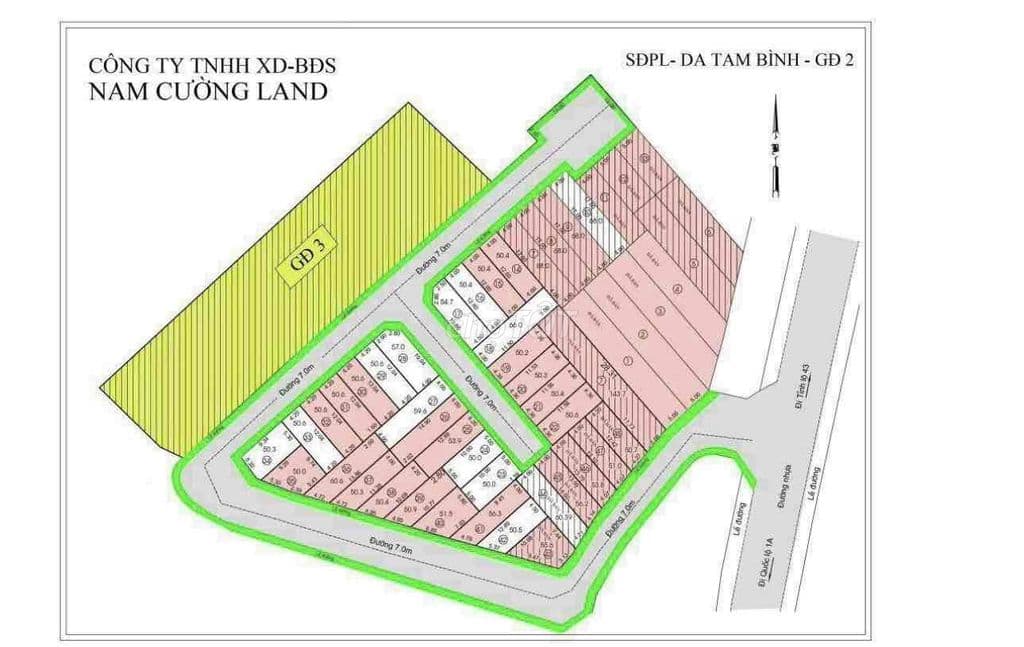 Đất nền dự án tại đường tỉnh lộ 43, phường Tam Bình, Hồ Chí Minh