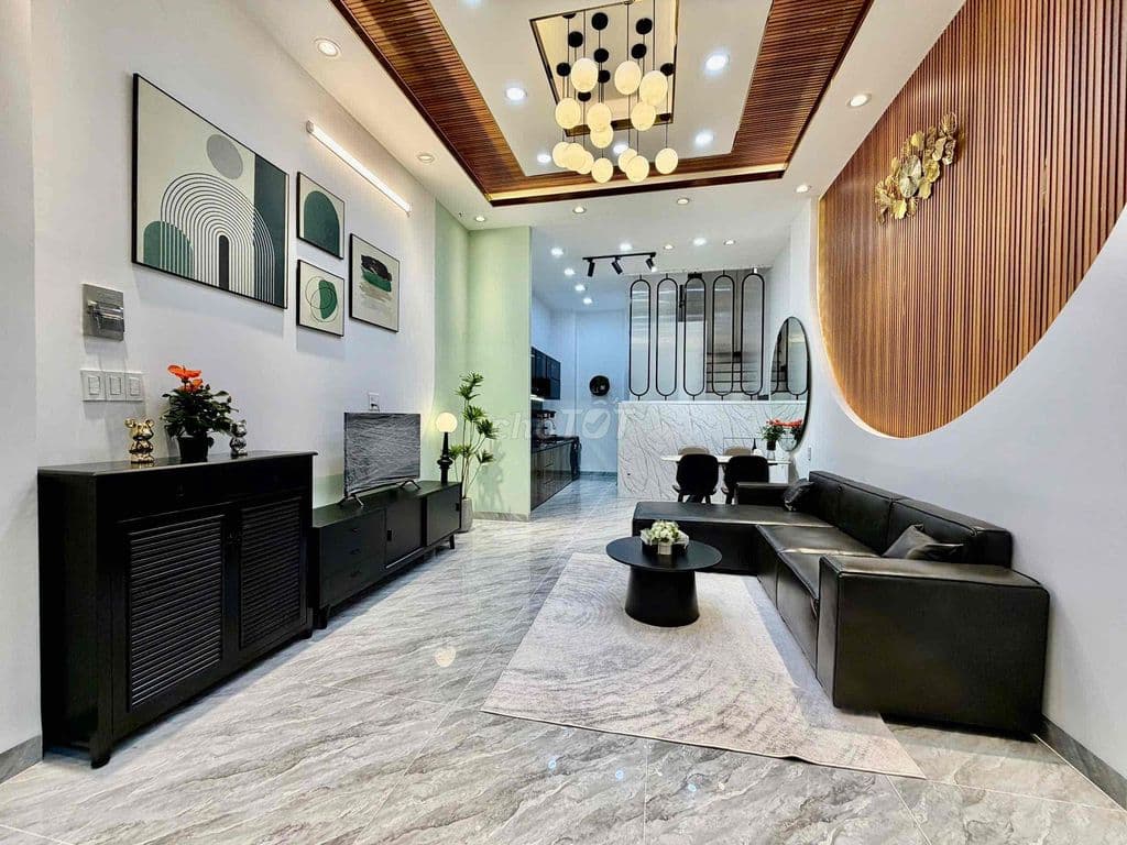 Bán nhà mới 4 tầng đường Chánh Hưng-P.Chánh Hưng Quận 8 - Ảnh 2