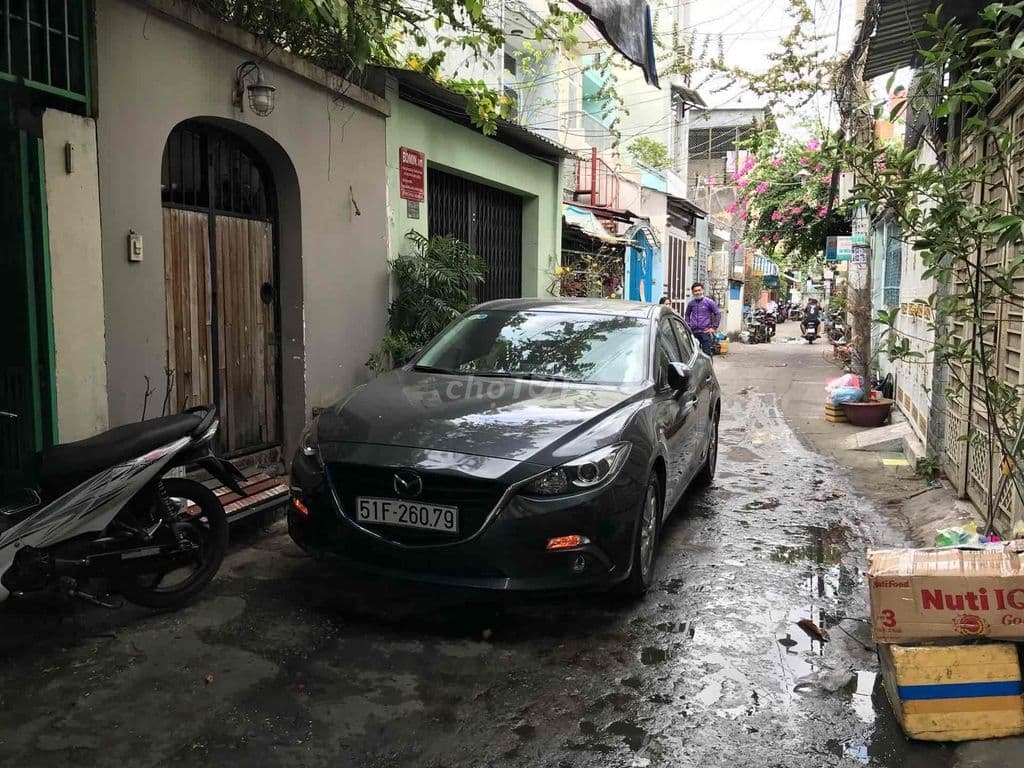 HẺM THÔNG XE HƠI 5 TẦNG 4 PN GẦN 64M2 CHỈ 8.X TỶ - Ảnh 2