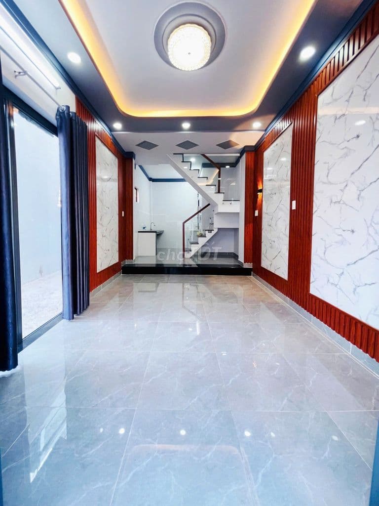 Nhà DT:3,8x10m ở Trương Thị Hoa Q12. Đối diện Trường THCS Nguyễn Hiền - Ảnh 2