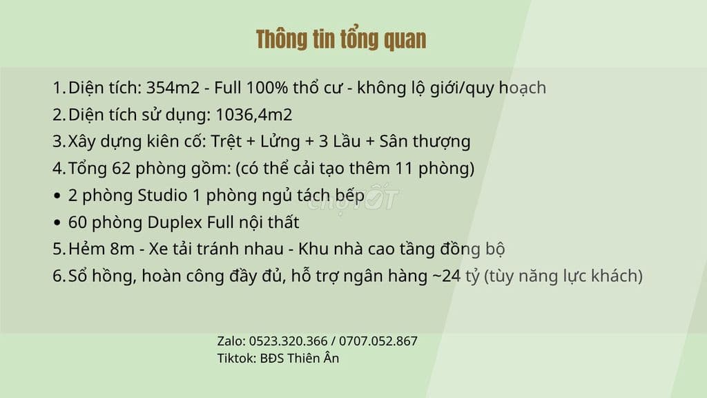 Dòng Tiền 300tr/tháng, CHDV 5 Tầng, 62 phòng, 36 tỷ 8 thương lượng! - Ảnh 2