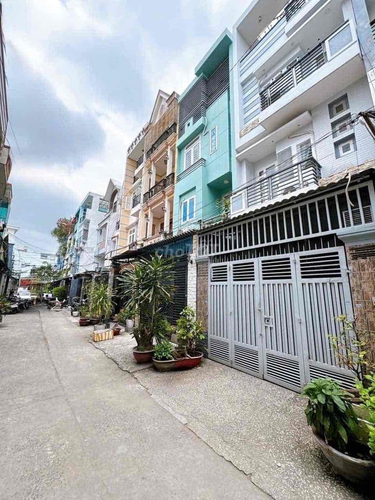 Hẻm Nhựa 6M Oto Đến Nhà - Khu Phân Lô Đồng Bộ Cao Tầng - Nhà Đẹp 4 Tần