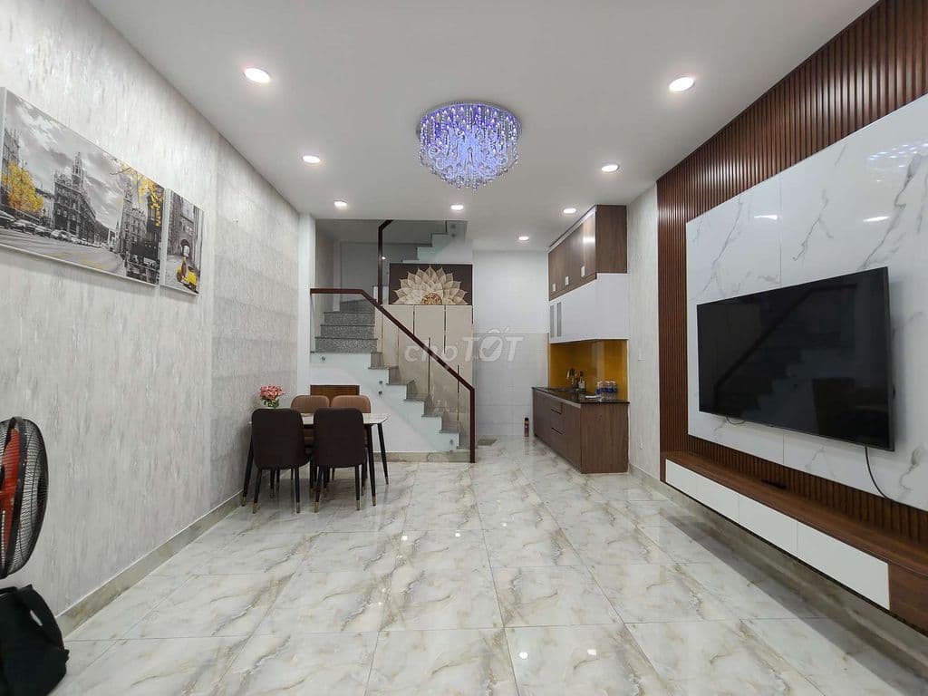 Hẻm xe hơi Trường Sa Phú Nhuận- 32m2 vuông-4 tấm-2PN master- ban công - Ảnh 2