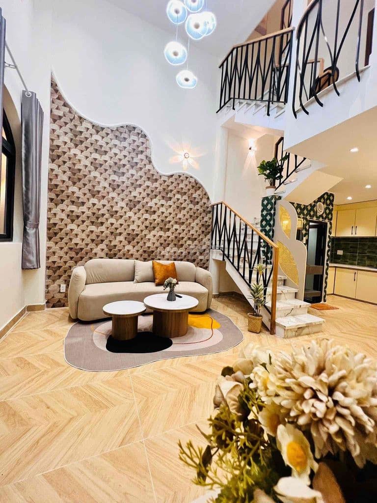 Bán nhà mới xây full nội thất - Ảnh 3