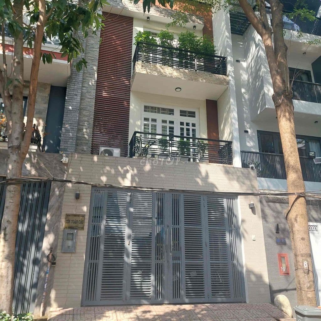 5m*14m 4 tầng hẻm 10m Bình Lợi