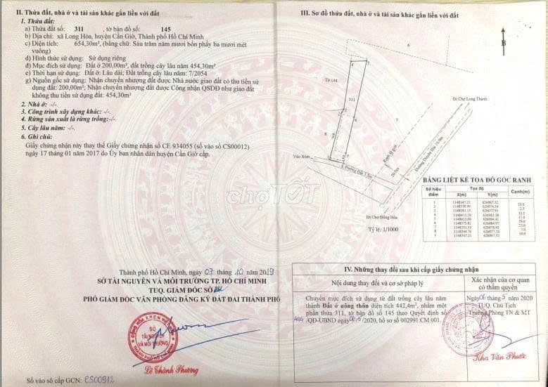 Bán đất đẹp hẻm xe tải đường Duyên Hải, Cần Giờ - Ảnh 3