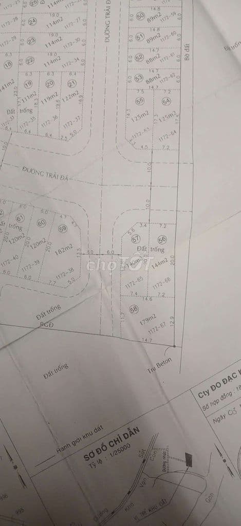 BÁN ĐẤT BIỆT THỰ ĐỐI DIỆN CÔNG KHU DÂN CƯ TUỔI TRẺ