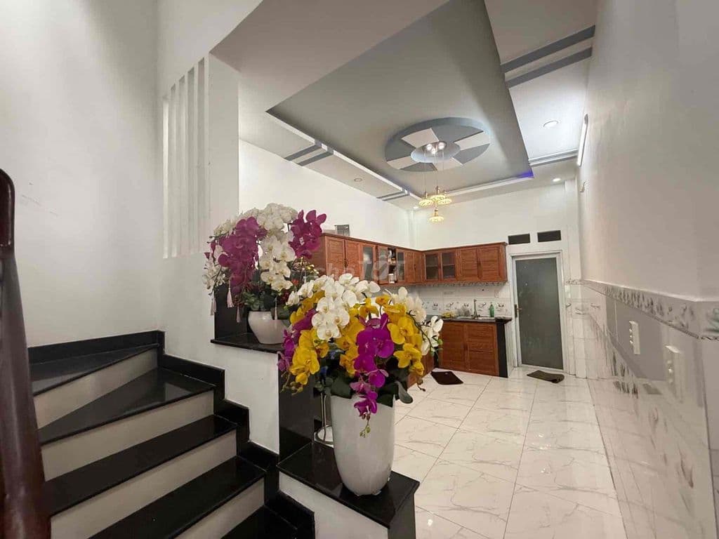 🏡 3 TẦNG - 4PN - NGANG 4️⃣.6️⃣- VƯỜN LÀI QUẬN 12 - NHỈNH 4,5🧄 - Ảnh 3