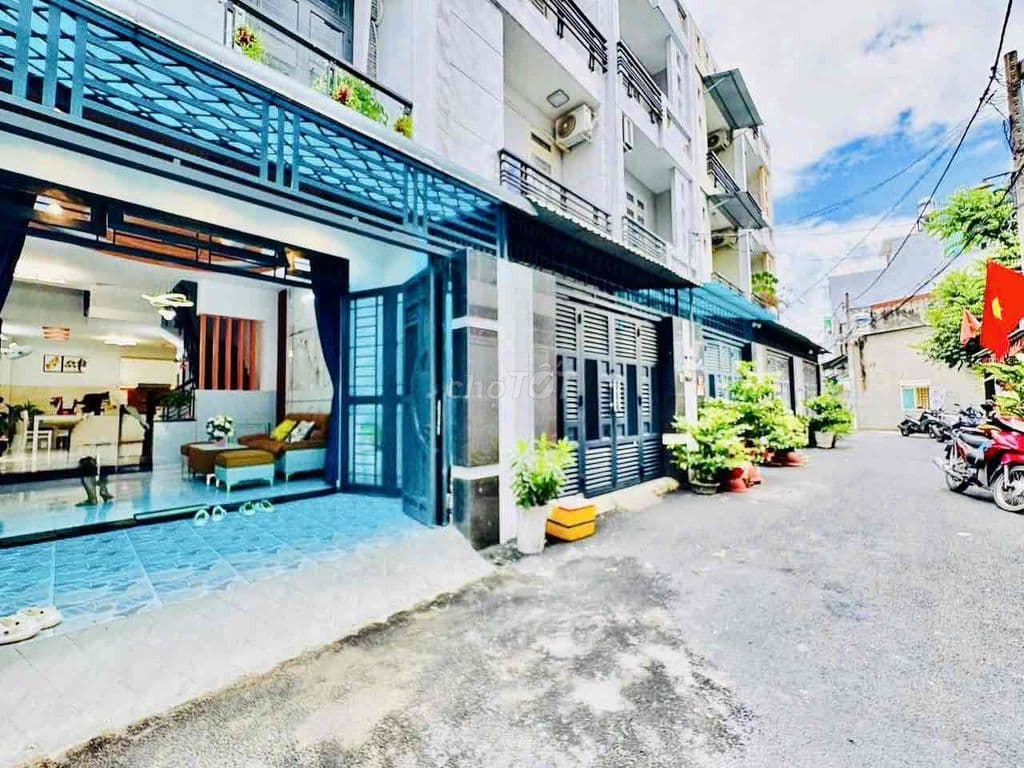 Bán nhà Lê Văn Thọ Gò Vấp – 4 tầng – 52m² – hẻm xe hơi – 4PN – 6 tỷ 58