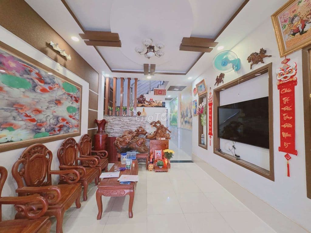 Lò Lu - Hẻm ô tô thông - 69m2 - 3 tầng - 7.x tỷ - Ảnh 3