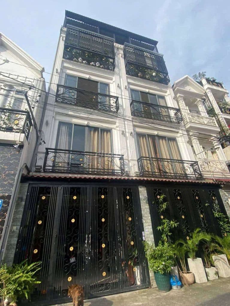 Biệt thự Mini 4 lầu Thang máy 8x15m hẻm 6m 1/ Ngắn Lâm Thị Hố