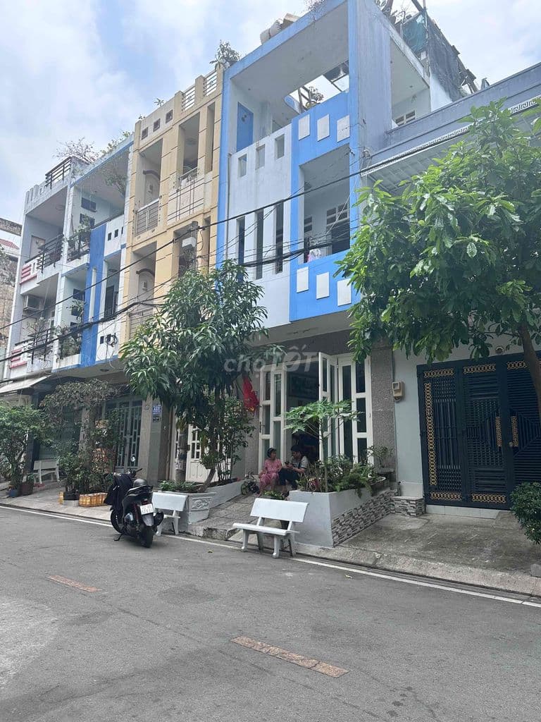 Gần ngay Lý Chiêu Hoàng khu VIP Bình Phú 2 nhà mặt tiền 4x12 xây 4 lâu - Ảnh 2