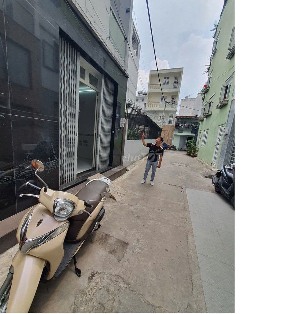 🏡BÁN NHÀ HẺM XE HƠI HÒA BÌNH (4.2 X 8.5M), NHÀ 1 LẦU, 2PN 2TOLET - Ảnh 2