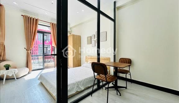 Cho thuê 1 phòng ngủ FULL nội thất – Máy giặt riêng – ngay Phan Xích Long