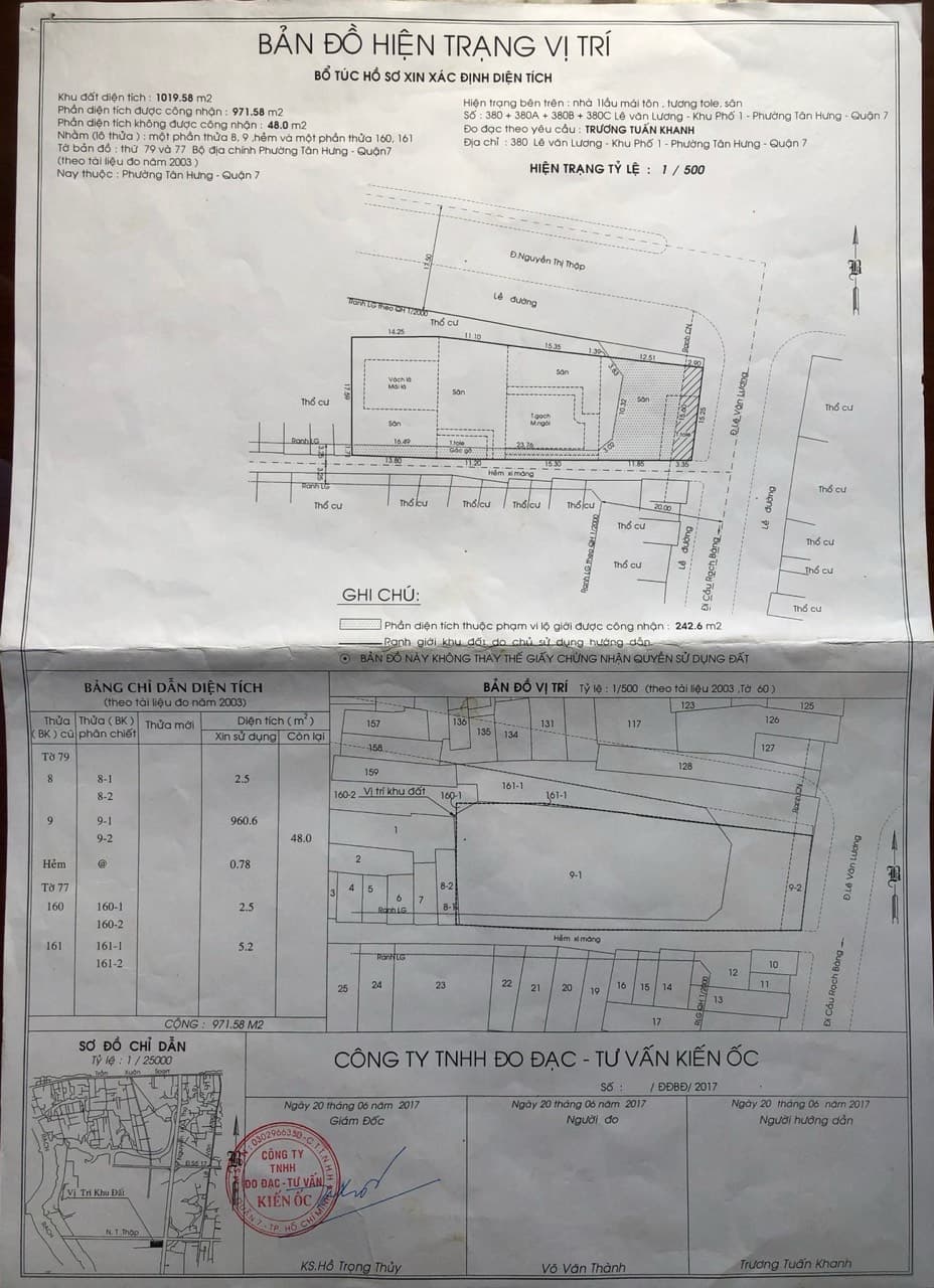 Bán nhà mặt phố Đ. Lê Văn Lương, P. Tân Hưng, Q. 7, Tp. Hồ Chí Minh