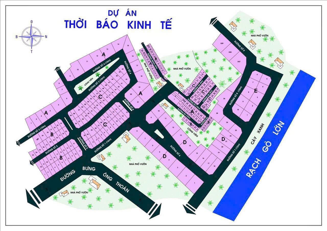 Bán đất Đ. Bưng Ông Thoàn, P. Phú Hữu, Tp. Thủ Đức, Tp. Hồ Chí Minh
