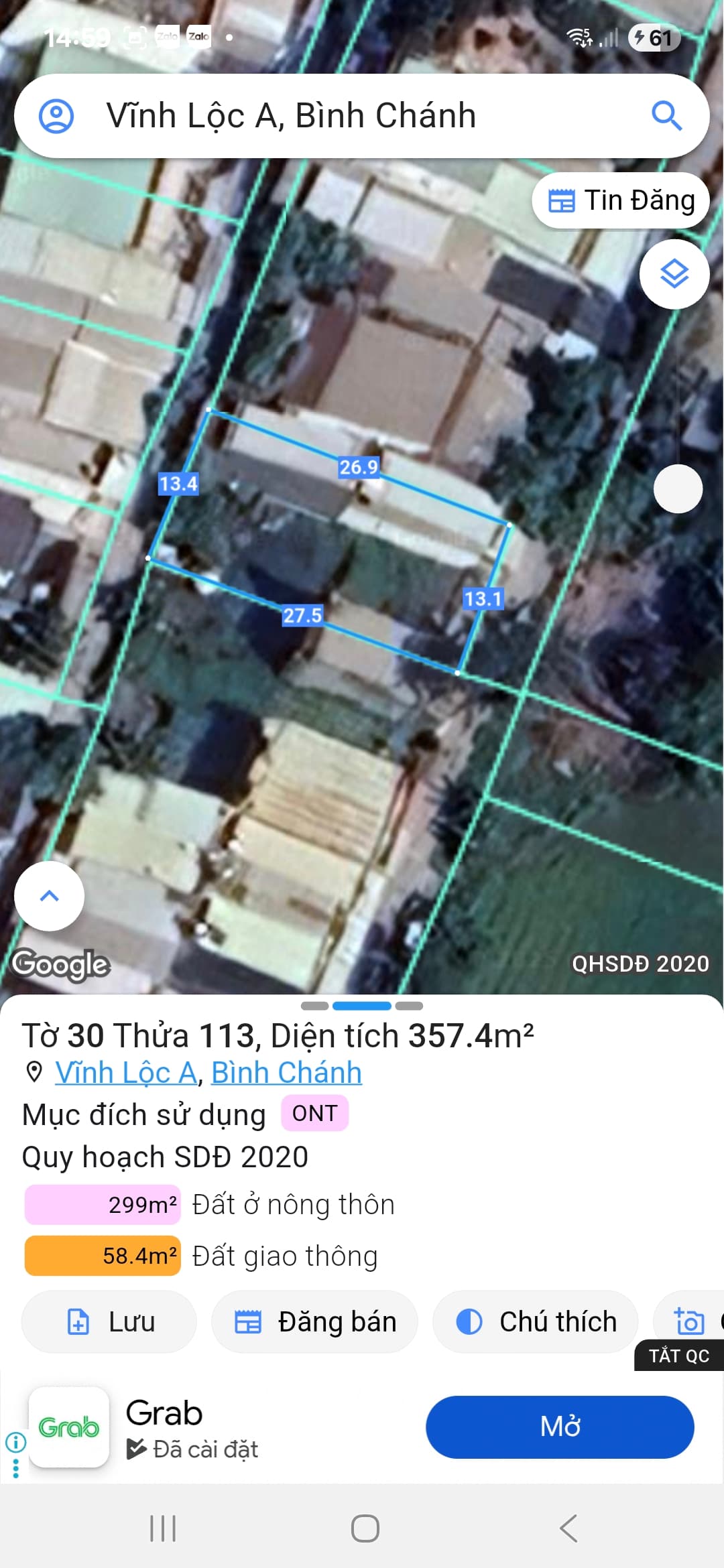 Bán đất X. Vĩnh Lộc A, H. Bình Chánh, Tp. Hồ Chí Minh - Ảnh 3