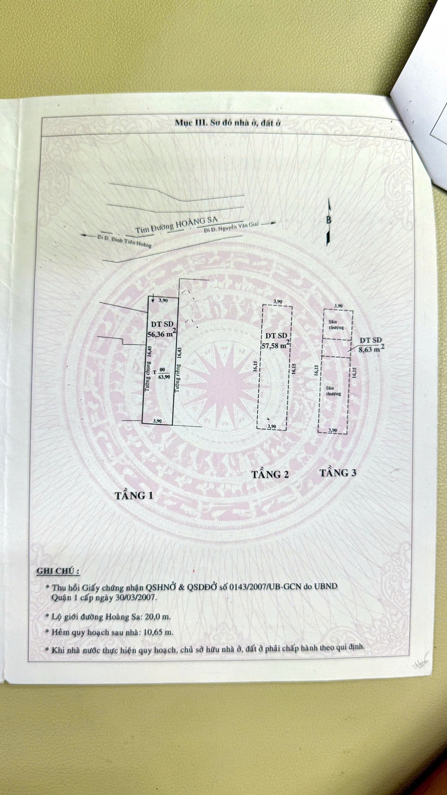 Bán nhà mặt phố Đ. Hoàng Sa, P. Đa Kao, Q. 1, Tp. Hồ Chí Minh - Ảnh 2