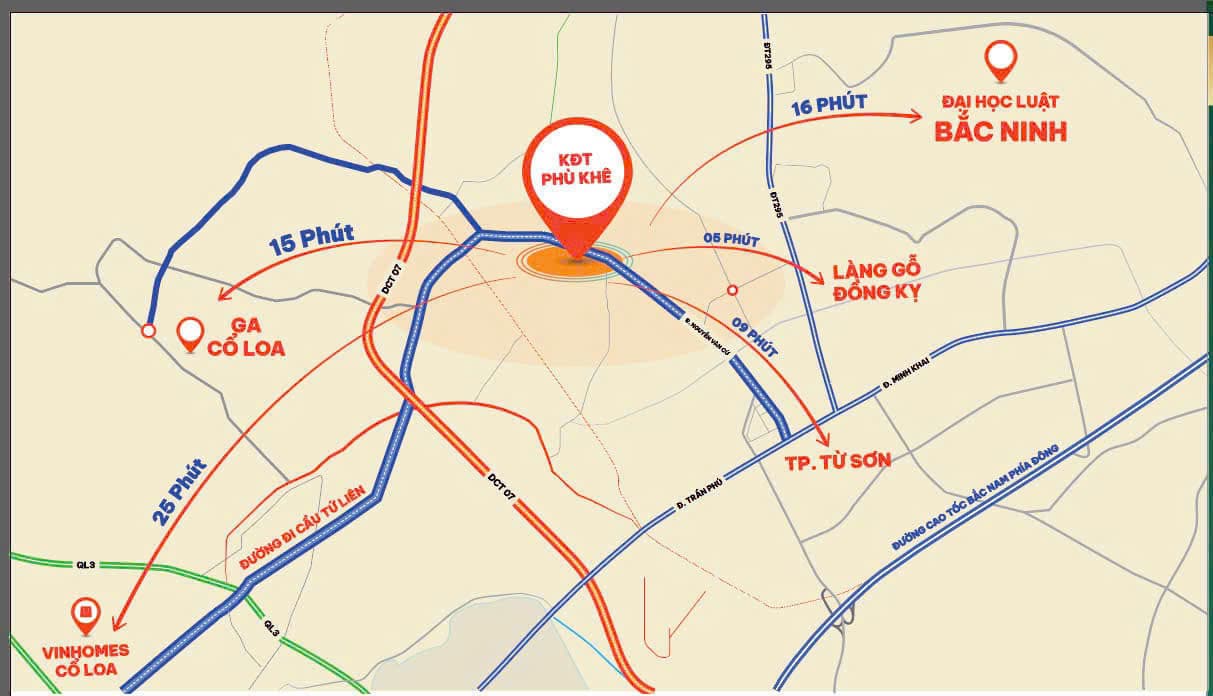 Bán đất Tp. Từ Sơn, T. Bắc Ninh - Ảnh 2