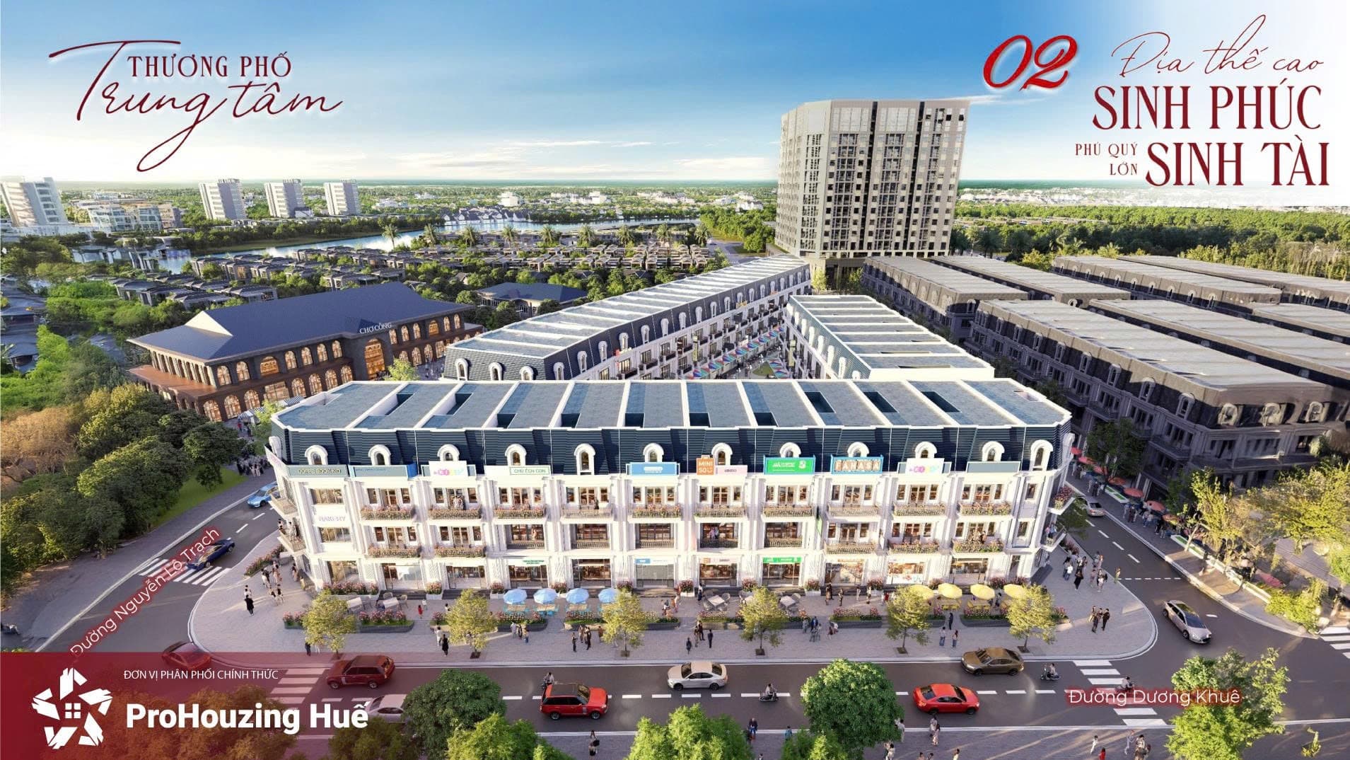 Bán shophouse, nhà phố thương mại P. An Cựu, Tp. Huế, T. Thừa Thiên Huế - Ảnh 3