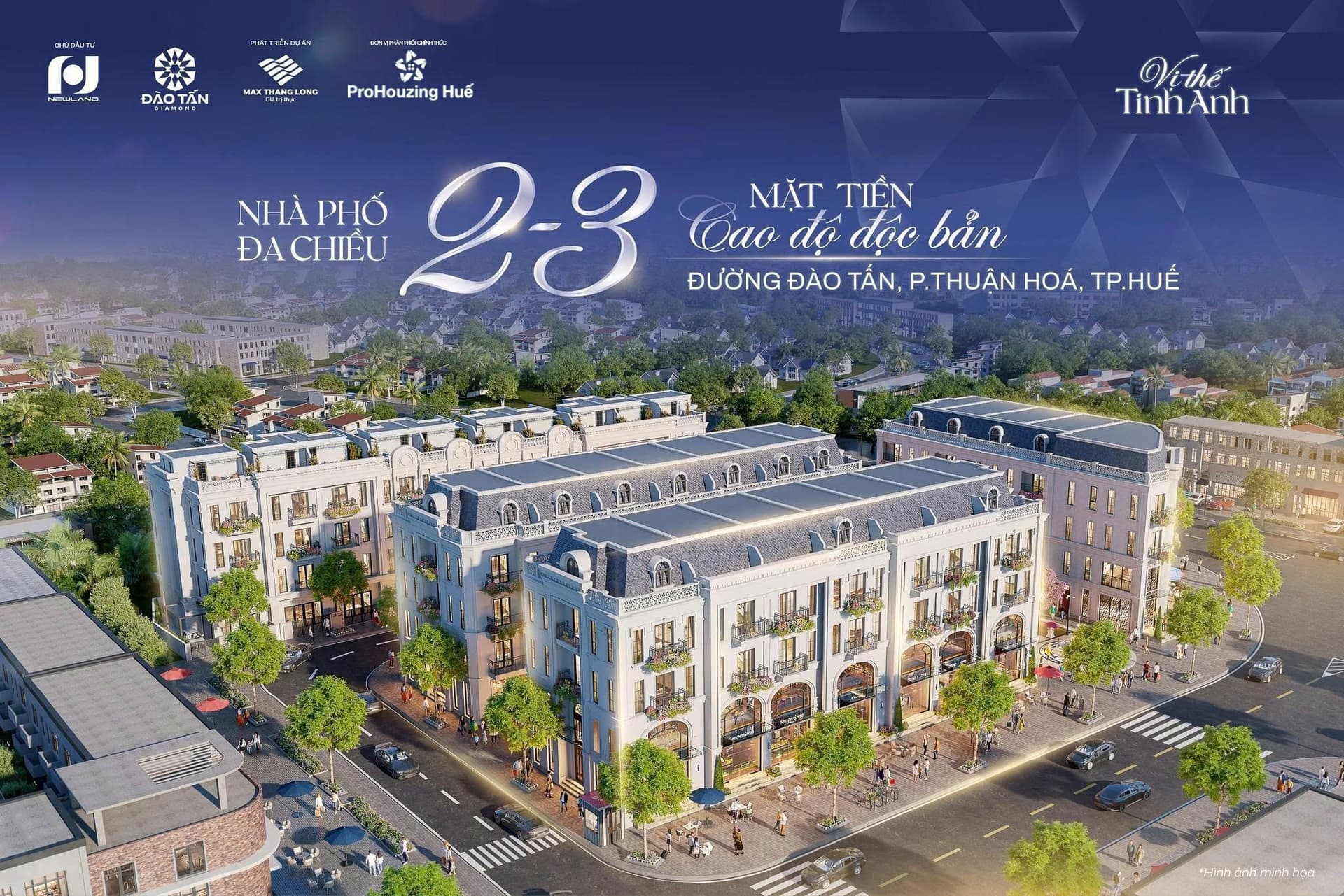 Bán biệt thự liền kề Đ. Đào Tấn, P. Trường An, Tp. Huế, T. Thừa Thiên Huế