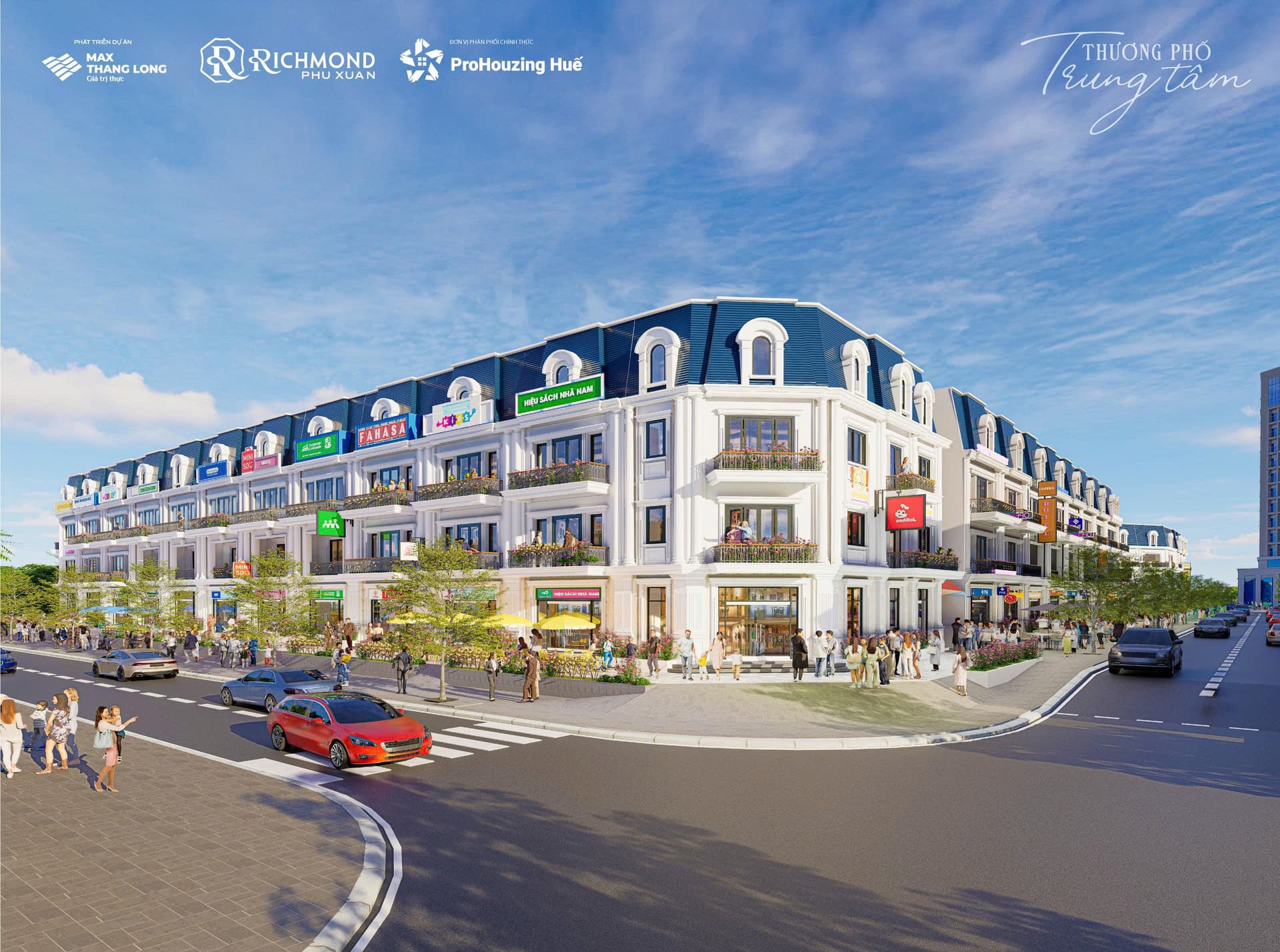 Bán shophouse, nhà phố thương mại Phú Xuân City, Đ. Hoàng Lanh, P. Xuân Phú, Tp. Huế, T. Thừa Thiên Huế - Ảnh 3