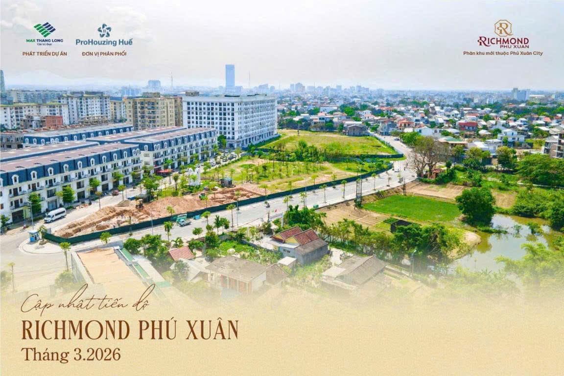 Bán shophouse, nhà phố thương mại Phú Xuân City, P. Xuân Phú, Tp. Huế, T. Thừa Thiên Huế - Ảnh 3