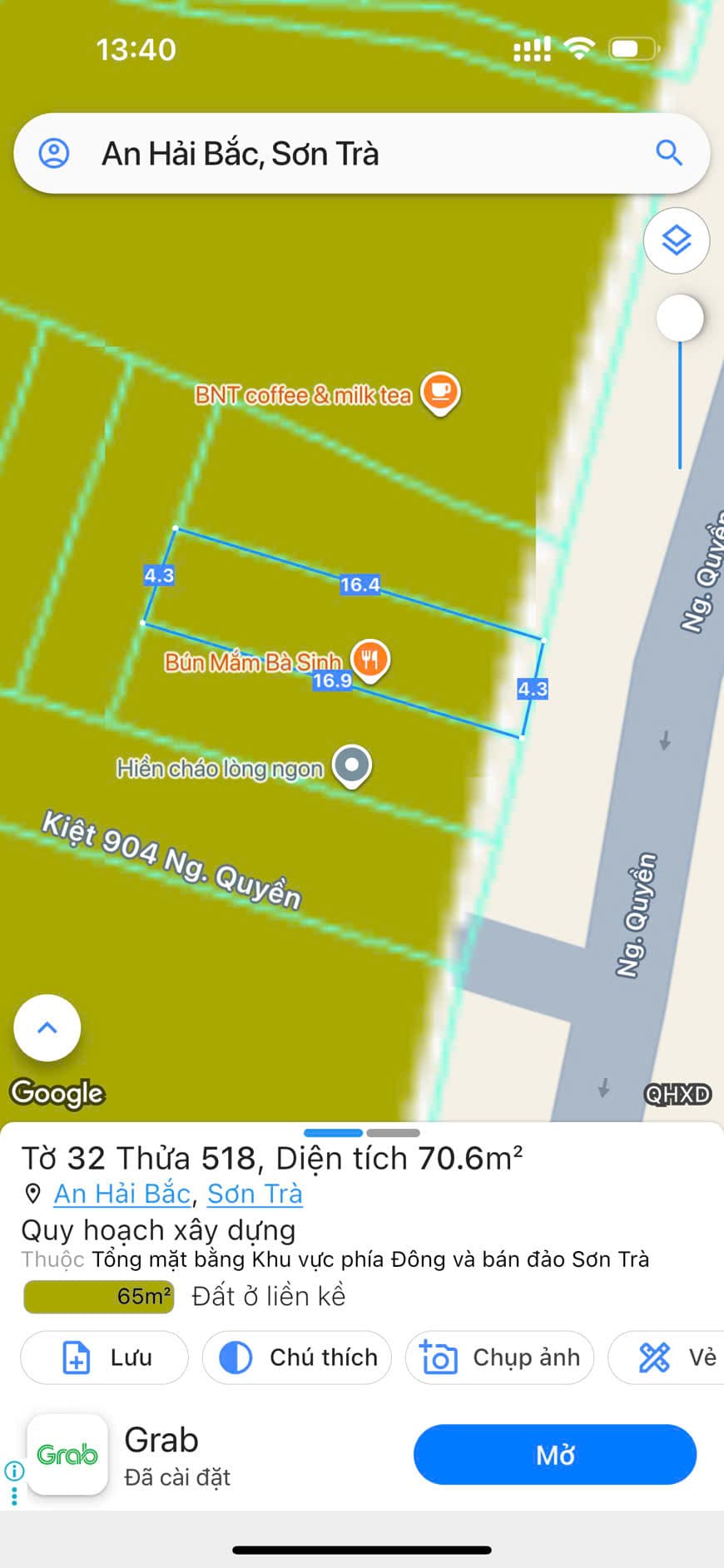 Bán đất Đ. Ngô Quyền, P. An Hải Bắc, Q. Sơn Trà, Tp. Đà Nẵng - Ảnh 3