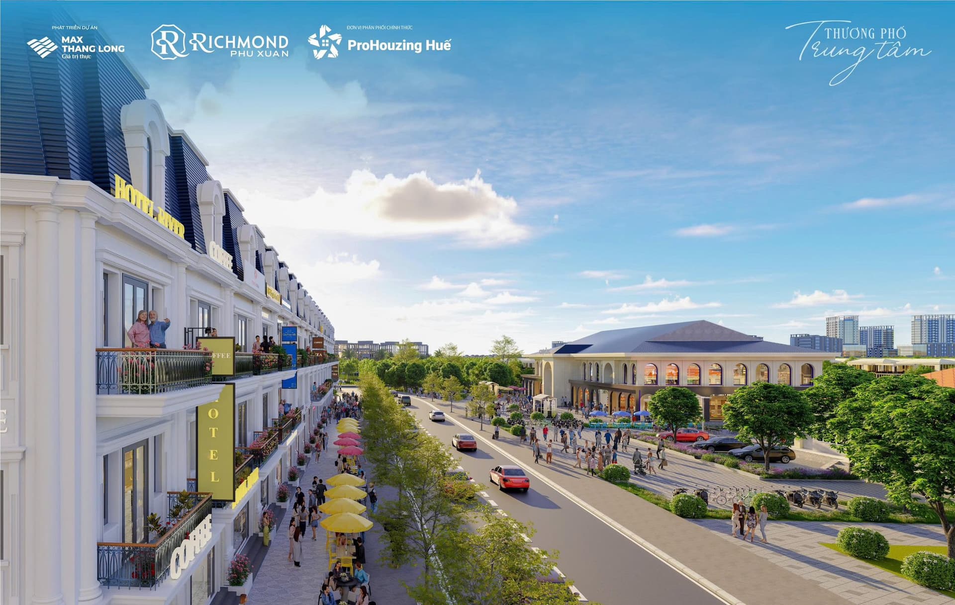 Bán shophouse, nhà phố thương mại Đ. Nguyễn Lộ Trạch, Tp. Huế, T. Thừa Thiên Huế - Ảnh 2