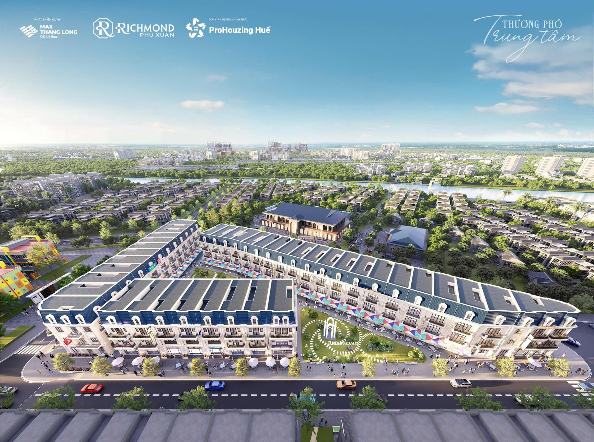 Bán shophouse, nhà phố thương mại Đ. Nguyễn Lộ Trạch, Tp. Huế, T. Thừa Thiên Huế - Ảnh 3