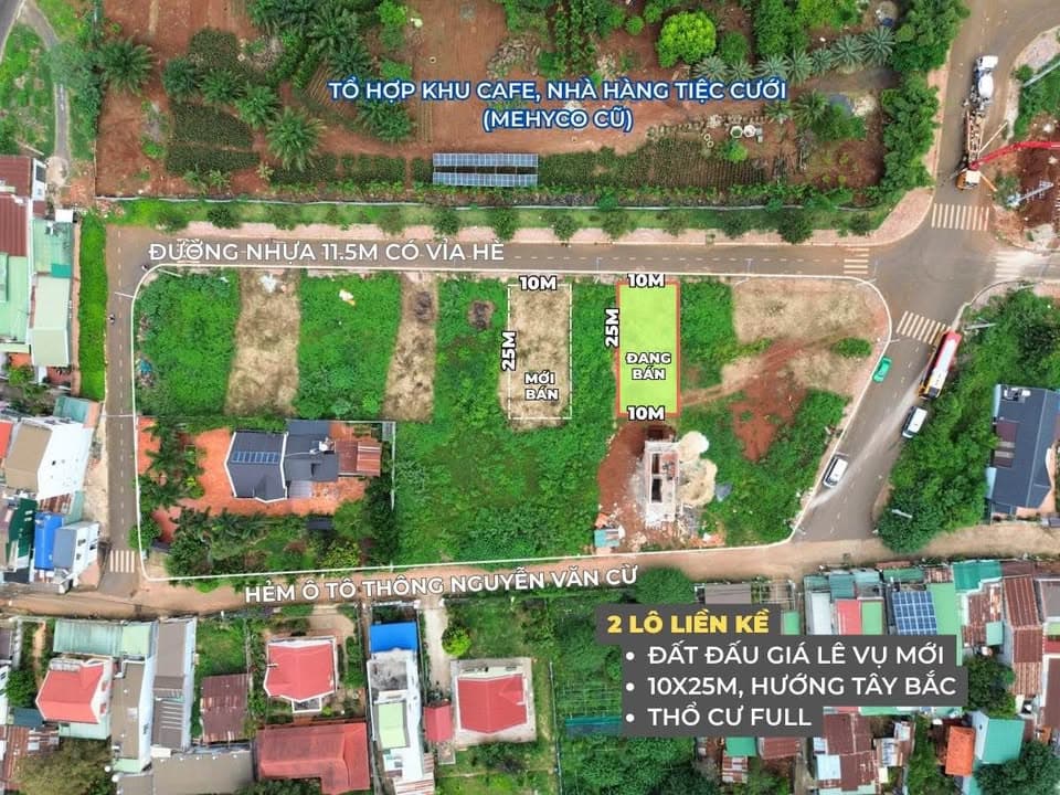 Bán đất Đ. Lê Vụ, Tp. Buôn Ma Thuột, T. Đắk Lắk - Ảnh 3