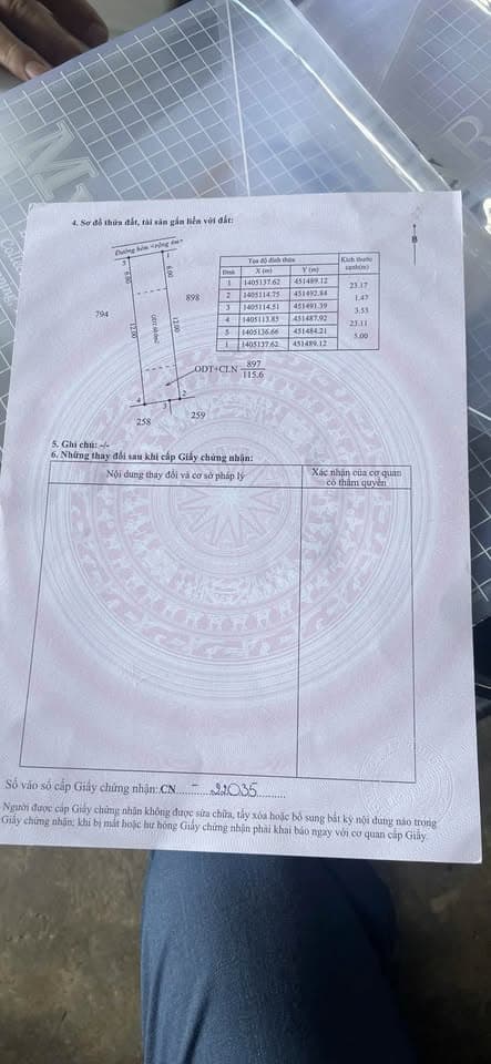 Bán đất Đ. Y Moan, Tp. Buôn Ma Thuột, T. Đắk Lắk - Ảnh 3