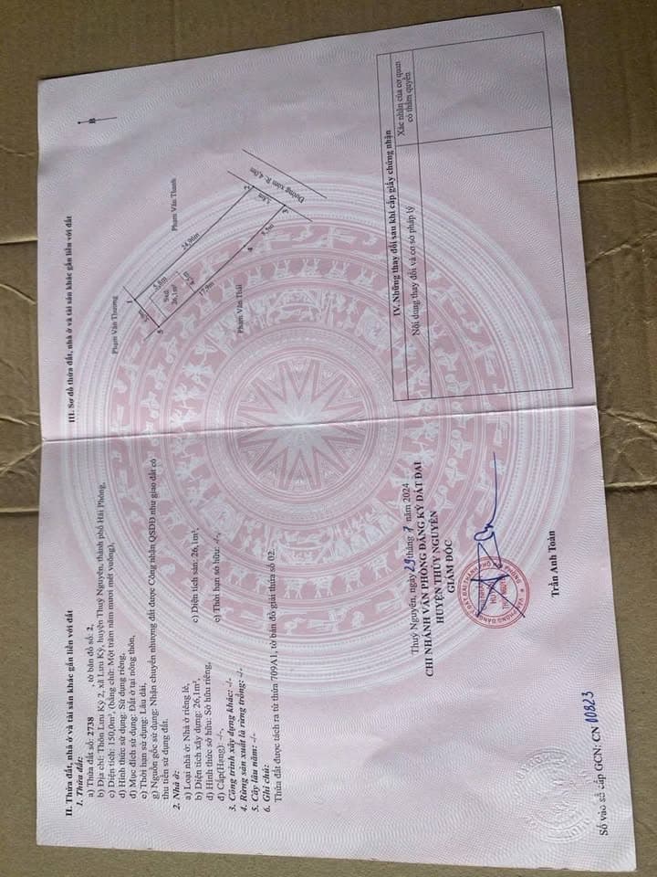 Bán đất Đ. Phương Lưu, Q. Hải An, Tp. Hải Phòng - Ảnh 2