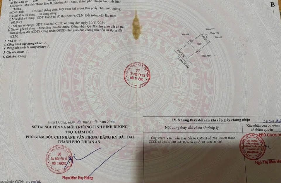 Bán nhà riêng P. An Thạnh, Tp. Thuận An, T. Bình Dương - Ảnh 3