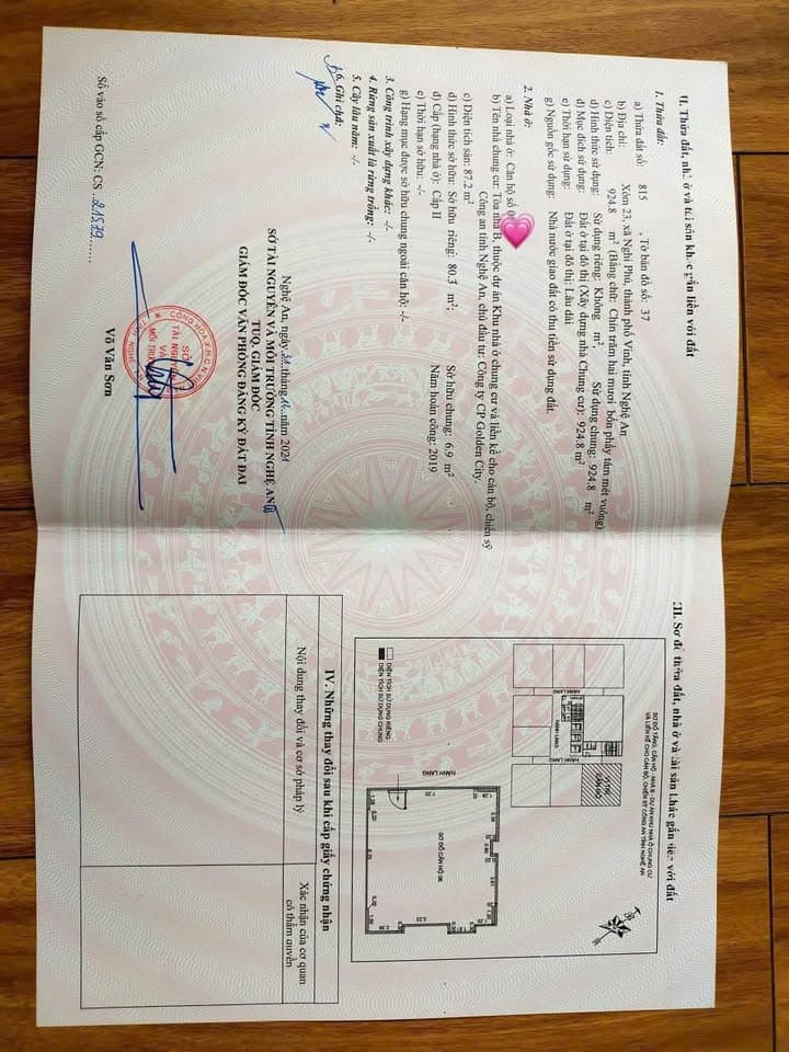 Bán căn hộ chung cư Đ. Lê Mao, Tp. Vinh, T. Nghệ An - Ảnh 3