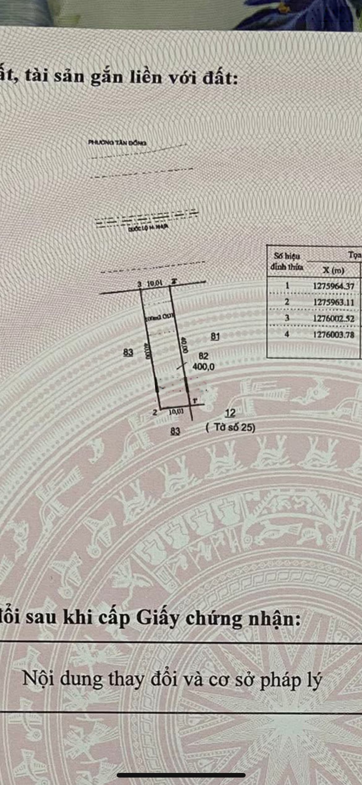 Bán đất P. Tân Xuân, Tp. Đồng Xoài, T. Bình Phước - Ảnh 2