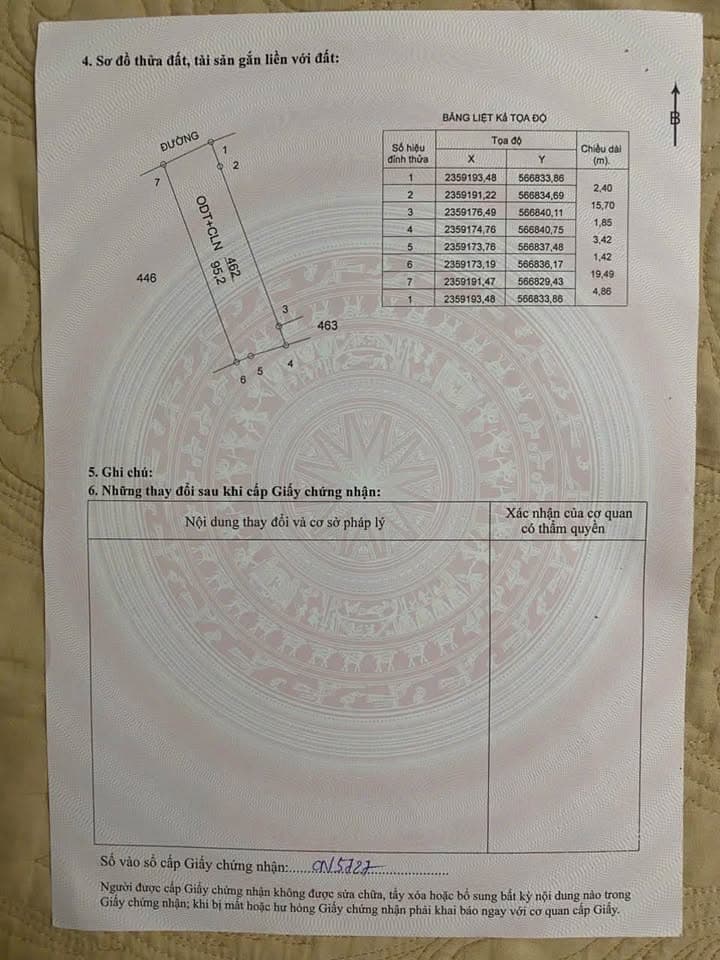 Bán đất Tt. Gia Khánh, H. Bình Xuyên, T. Vĩnh Phúc - Ảnh 3