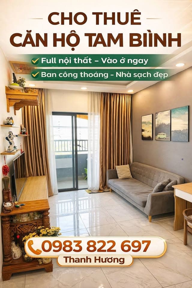 Cho thuê căn hộ chung cư Tp. Thủ Đức, Tp. Hồ Chí Minh - Ảnh 2