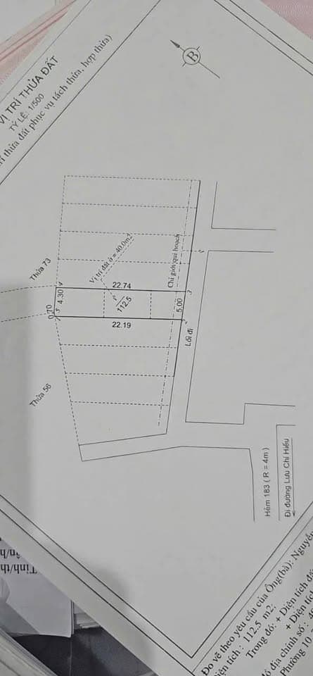 Bán đất Đ. Lưu Chí Hiếu, P. 10, Tp. Vũng Tàu, T. Bà Rịa - Vũng Tàu