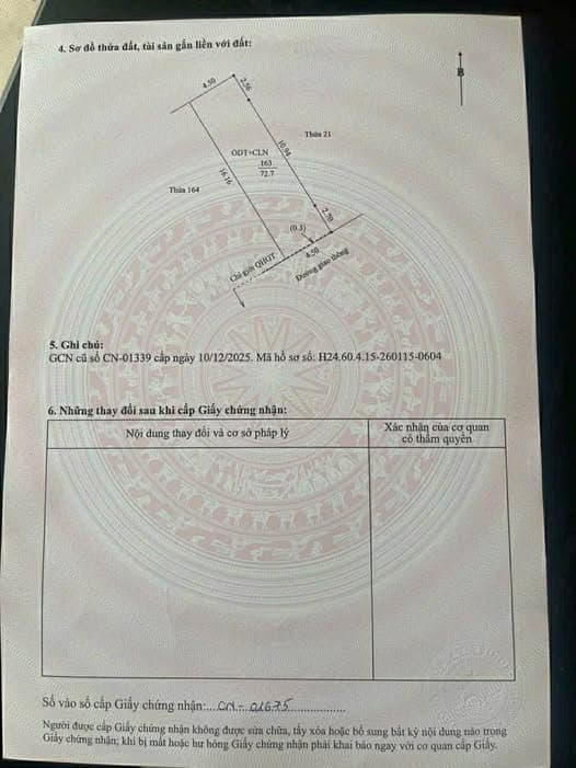 Bán đất P. Tân Hưng, Tp. Hải Dương, T. Hải Dương