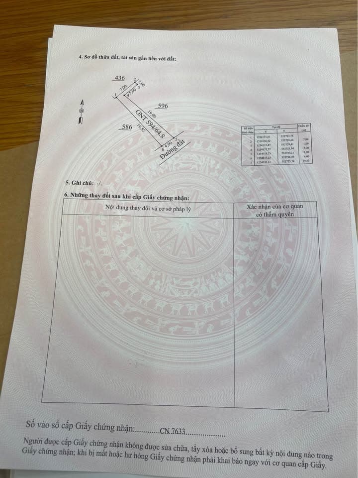 Bán đất X. Hảo Đước, H. Châu Thành, T. Tây Ninh