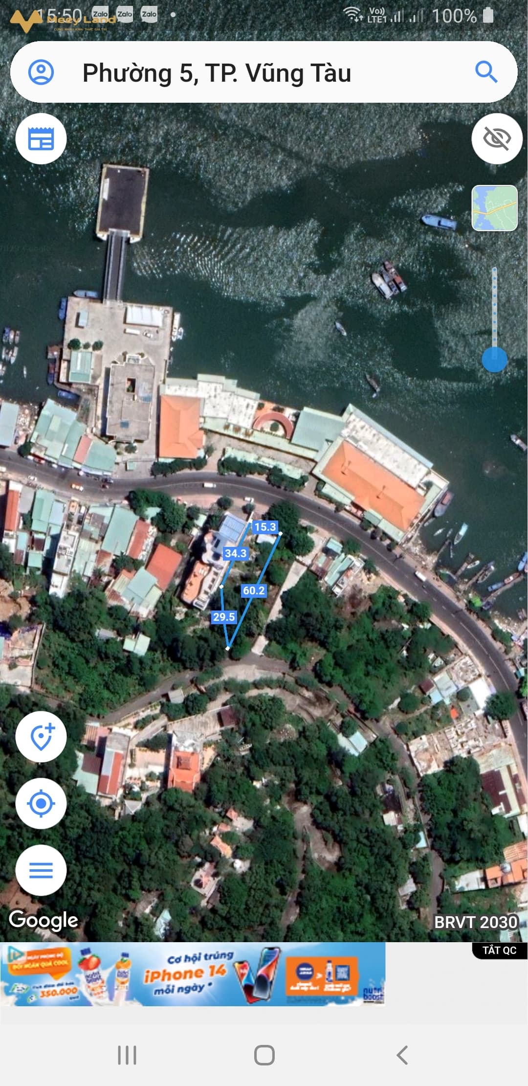 Bán đất Đ. Trần Phú, P. 5, Tp. Vũng Tàu, T. Bà Rịa - Vũng Tàu - Ảnh 2