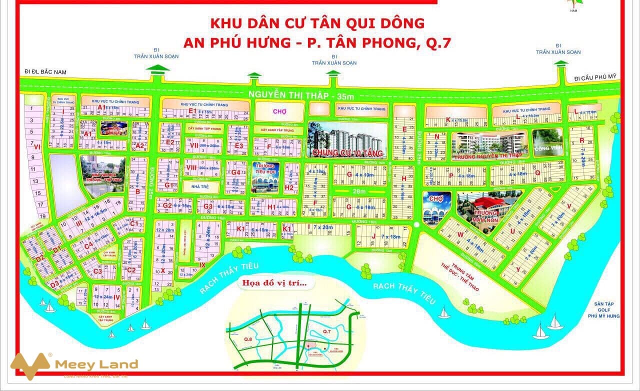 Bán đất Đ. 32, P. Tân Phong, Q. 7, Tp. Hồ Chí Minh - Ảnh 3
